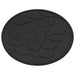 Piatra de pași 6 pcs Negru Ø 44 x 2 cm Cauciuc - WALTI WALTI
