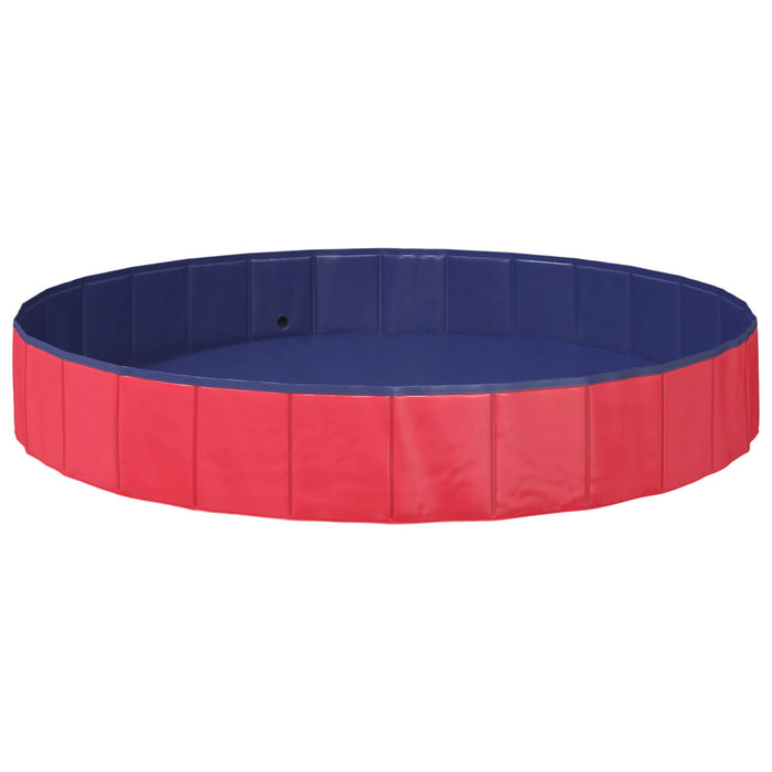Piscină pentru câini Roșu Ø200 x 30 cm PVC gros - WALTI WALTI