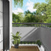 Ecran de balcon Gri deschis 75 x 200 cm - WALTI WALTI