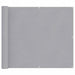 Ecran de balcon Gri deschis 100 x 400 cm Material Oxford - WALTI WALTI