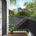 Ecran de balcon Antracit 75 x 200 cm Oxford alu acoperit cu PU - WALTI WALTI