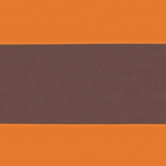 Ecran de balcon Portocalie și maro 110 x 500 cm Material Oxford WALTI