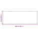 Ecran de balcon Bej 75 x 200 cm Oxford alu acoperit cu PU - WALTI WALTI