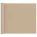 Ecran de balcon Bej 100 x 500 cm Material Oxford - WALTI WALTI