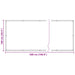 Ecran de balcon Bej 100 x 500 cm Material Oxford - WALTI WALTI