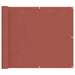 Ecran de balcon Terracota 100 x 700 cm Material Oxford - WALTI WALTI