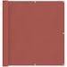 Ecran de balcon Terracota 110 x 1000 cm Material Oxford - WALTI WALTI
