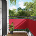 Ecran de balcon Burgundy 75 x 700 cm Oxford alu acoperit cu PU - WALTI WALTI