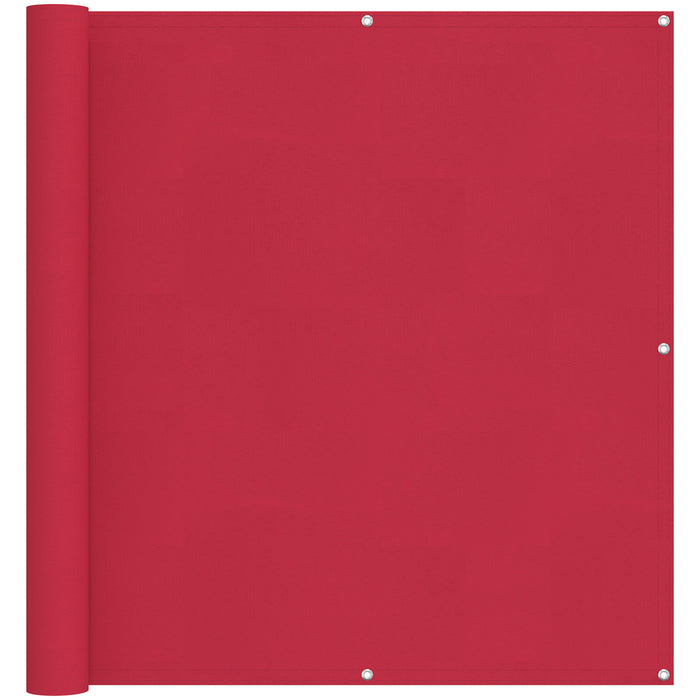 Ecran de balcon Burgundy 120 x 200 cm Oxford alu acoperit cu PU - WALTI WALTI