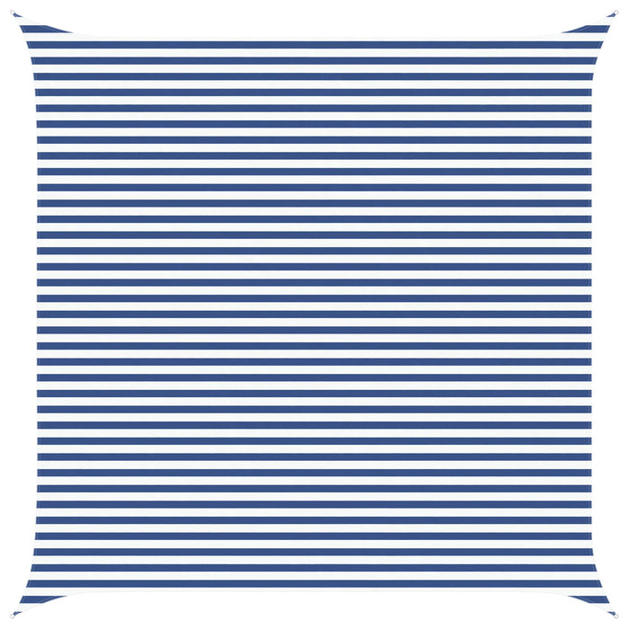 Pânză de umbră Albastru și Alb 5 x 5 m 100% poliester Oxford WALTI