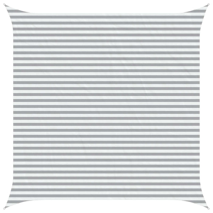 Pânză de umbră Gri deschis și alb. 4,5 x 4,5 m WALTI