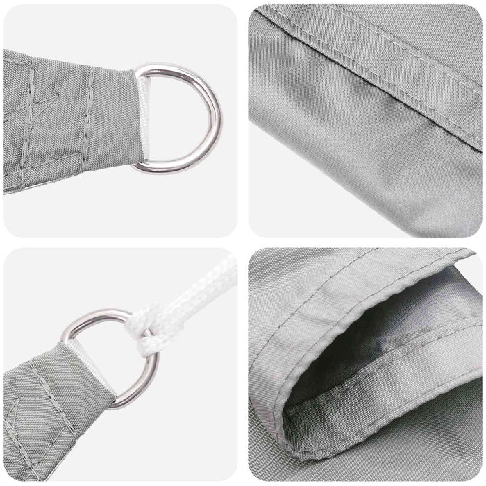 Pânză de umbră Gri deschis 6 x 2,5 m 100% poliester Oxford WALTI