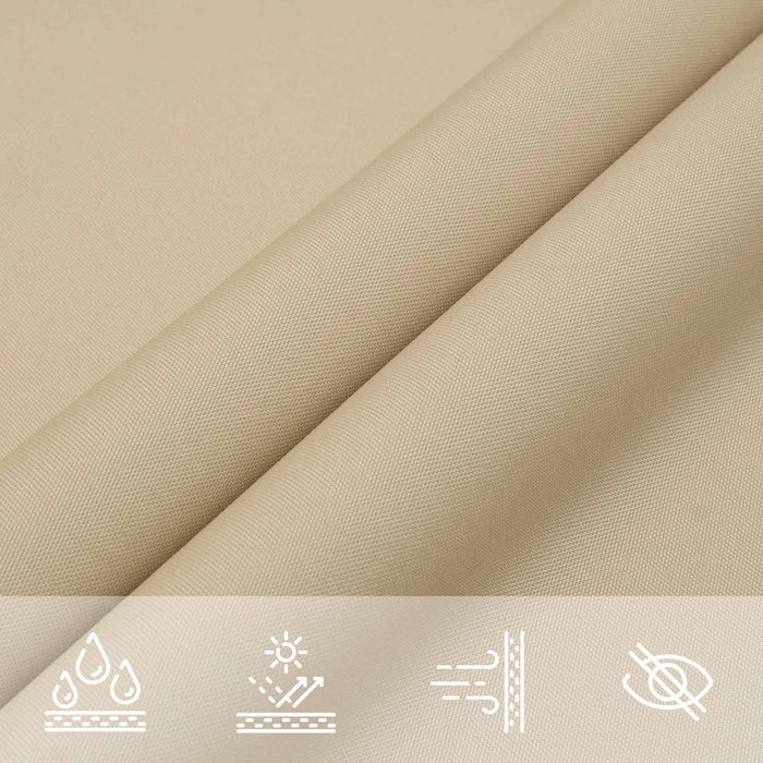 Pânză de umbră Bej 6 x 2,5 m 100% poliester Oxford WALTI