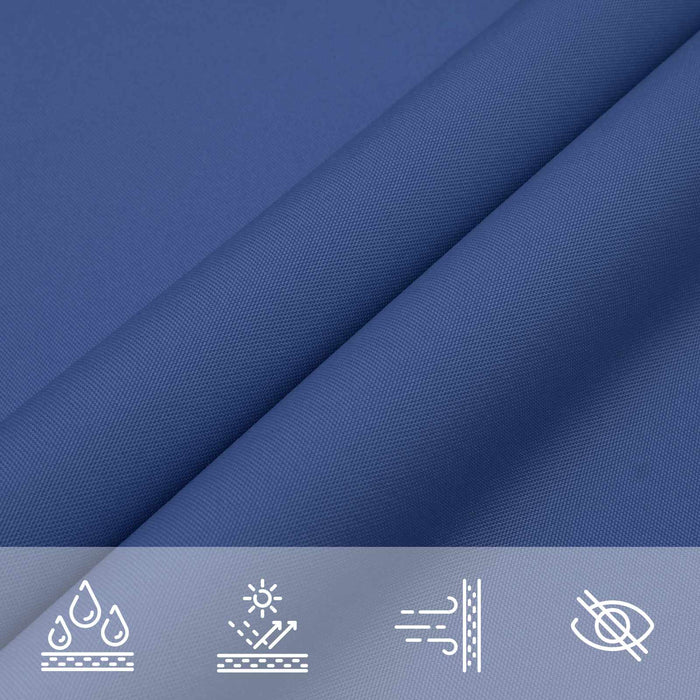 Pânză de umbră albastru 6 x 2,5 m 100% poliester Oxford WALTI