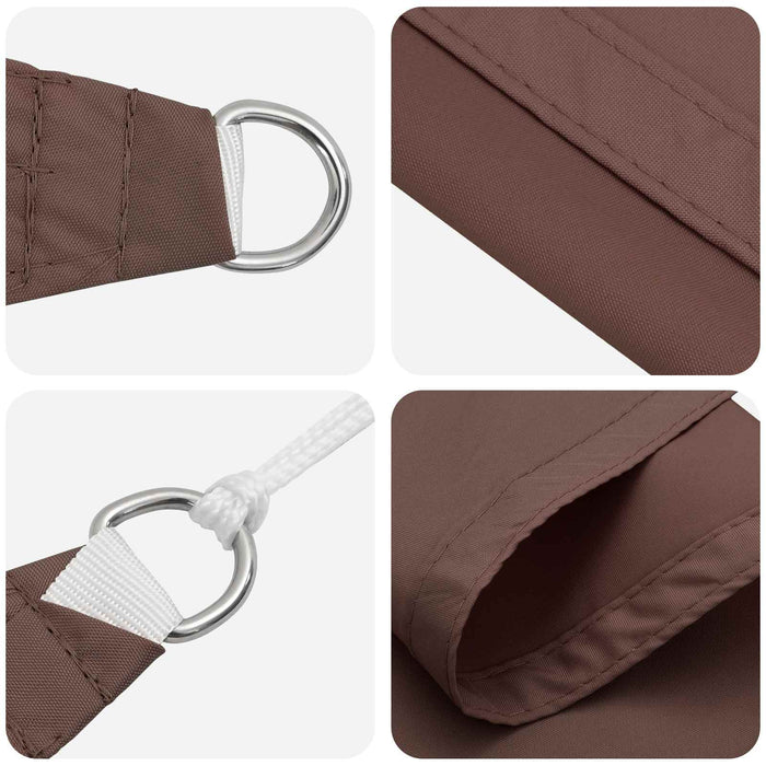 Pânză de umbră Maro 6 x 2,5 m 100% poliester Oxford WALTI