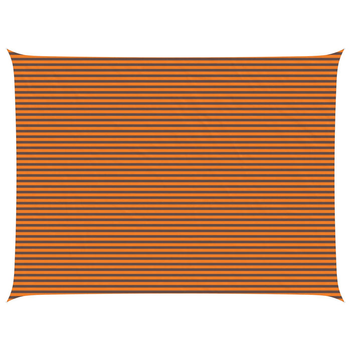 Pânză de umbră Portocalie și maro 8 x 6 m 100% poliester Oxford WALTI