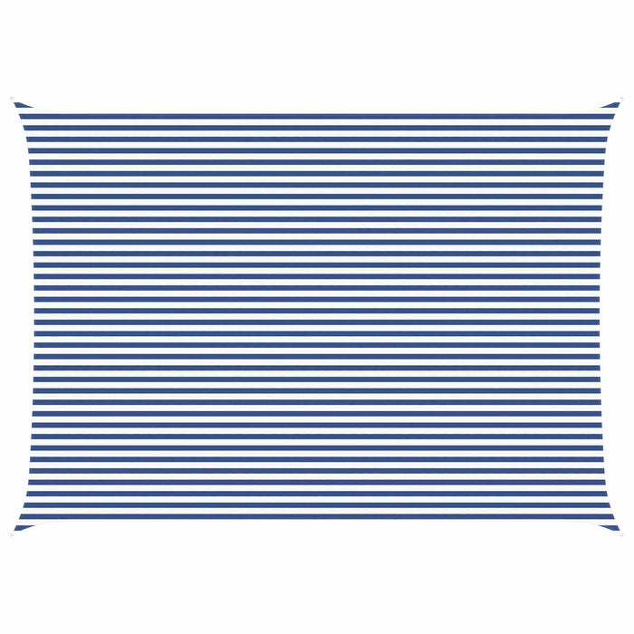 Pânză de umbră Albastru și Alb 7 x 5 m 100% poliester Oxford WALTI