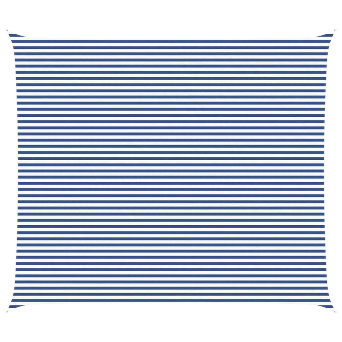 Pânză de umbră Albastru și Alb 7 x 6 m 100% poliester Oxford WALTI