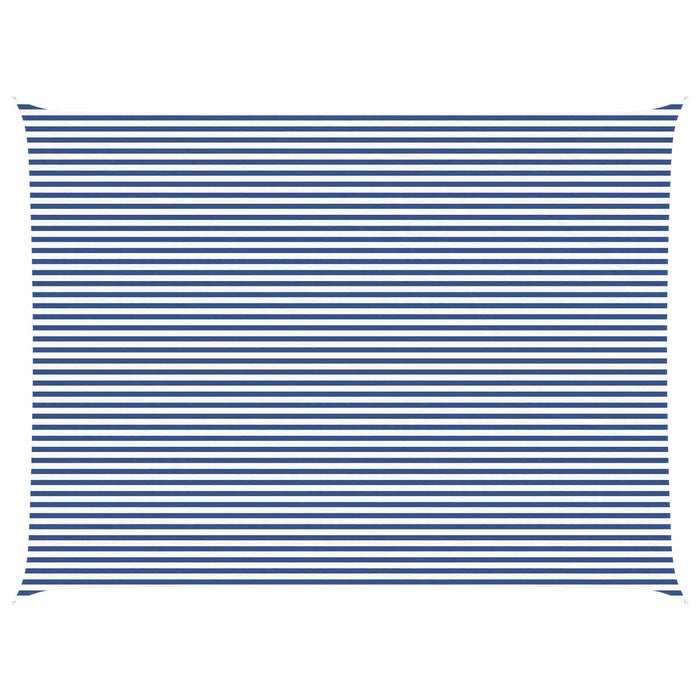 Pânză de umbră Albastru și Alb 8 x 6 m 100% poliester Oxford WALTI