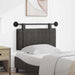 Cap de pat suspendat Pe perete Negru 90 x 55 x 5 cm PU antic - WALTI WALTI