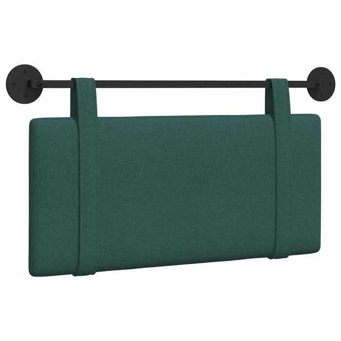 Cap de pat suspendat Verde închis 100 x 55 x 5 cm țesătură - WALTI WALTI