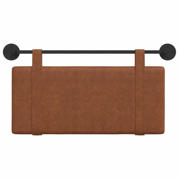 Cap de pat suspendat Pe perete Maro 100 x 55 x 5 cm PU antic - WALTI WALTI