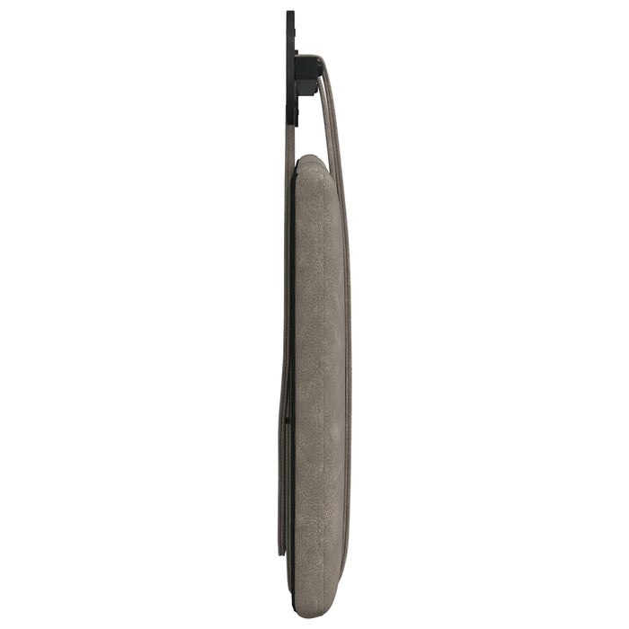 Cap de pat suspendat Pe perete Gri 100 x 55 x 5 cm PU antic - WALTI WALTI