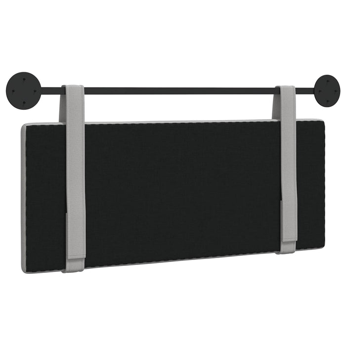 Cap de pat suspendat Simplu Gri nori 110 x 55 x 5 cm țesătură - WALTI WALTI