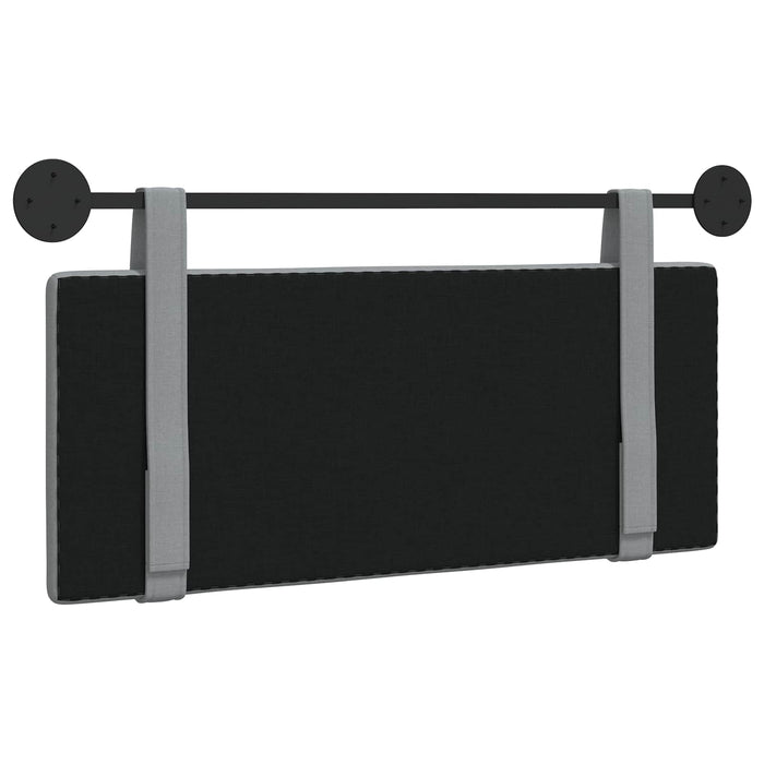 Cap de pat suspendat Gri deschis 110 x 55 x 5 cm țesătură - WALTI WALTI