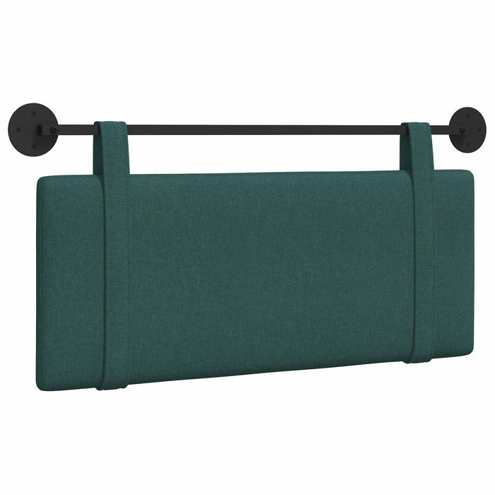 Cap de pat suspendat Verde închis 110 x 55 x 5 cm țesătură - WALTI WALTI
