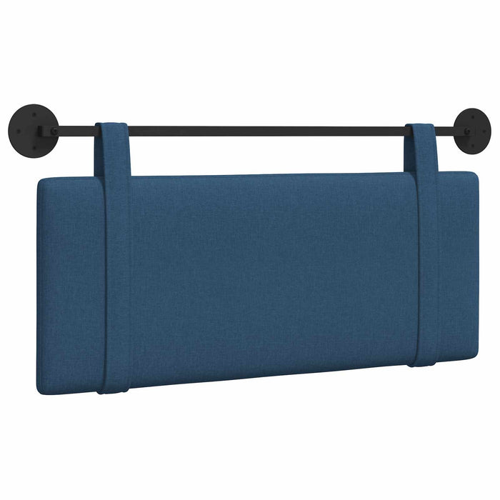 Cap de pat suspendat Simplu albastru 110 x 55 x 5 cm țesătură - WALTI WALTI