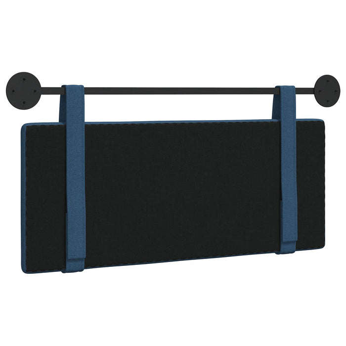 Cap de pat suspendat Simplu albastru 110 x 55 x 5 cm țesătură - WALTI WALTI