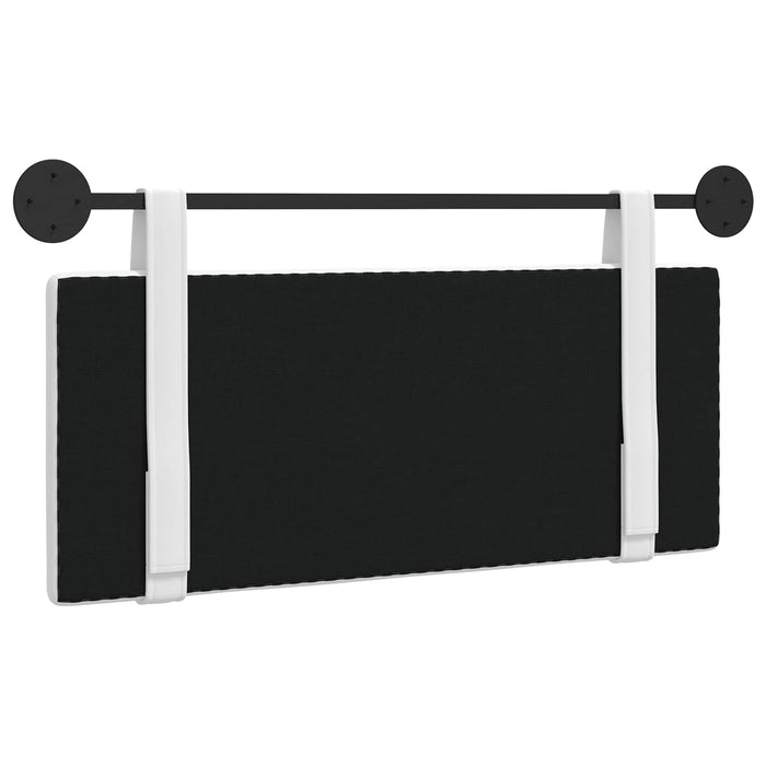 Cap de pat suspendat Pe perete Alb 110 x 55 x 5 cm țesătură - WALTI WALTI