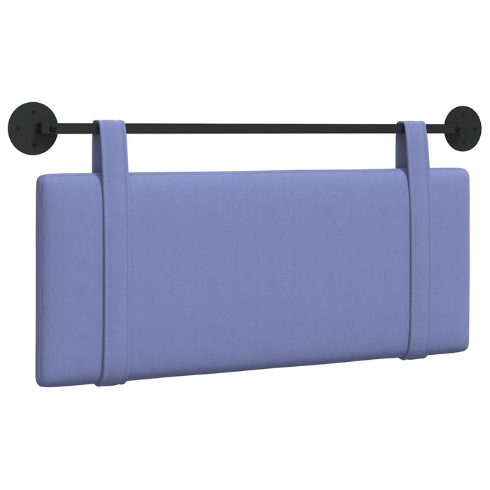Cap de pat suspendat Albastru Jeans 110 x 55 x 5 cm țesătură - WALTI WALTI