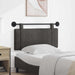 Cap de pat suspendat Pe perete Negru 110 x 55 x 5 cm PU antic - WALTI WALTI