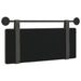 Cap de pat suspendat Pe perete Negru 110 x 55 x 5 cm PU antic - WALTI WALTI