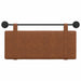 Cap de pat suspendat Pe perete Maro 110 x 55 x 5 cm PU antic - WALTI WALTI