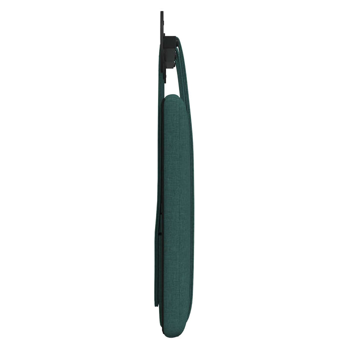Cap de pat suspendat Verde închis 130 x 55 x 5 cm țesătură - WALTI WALTI