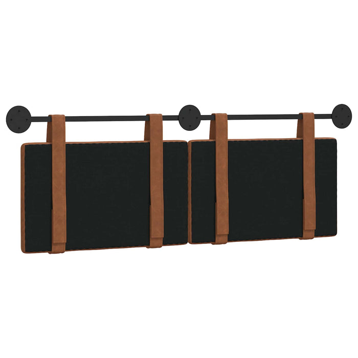 Cap de pat suspendat Pe perete Maro 130 x 55 x 5 cm PU antic - WALTI WALTI
