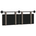 Cap de pat suspendat Pe perete Gri 130 x 55 x 5 cm PU antic - WALTI WALTI