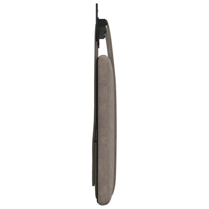 Cap de pat suspendat Pe perete Gri 130 x 55 x 5 cm PU antic - WALTI WALTI