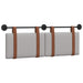 Cap de pat suspendat Simplu Gri nori 130 x 55 x 5 cm PU antic - WALTI WALTI