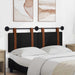 Cap de pat suspendat Pe perete Negru 130 x 55 x 5 cm PU antic - WALTI WALTI