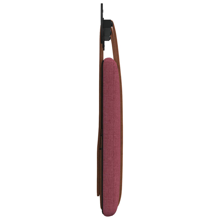 Cap de pat suspendat Simplu Roșu Vin 130 x 55 x 5 cm PU antic - WALTI WALTI