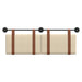 Cap de pat suspendat Pe perete Crem 130 x 55 x 5 cm PU antic - WALTI WALTI