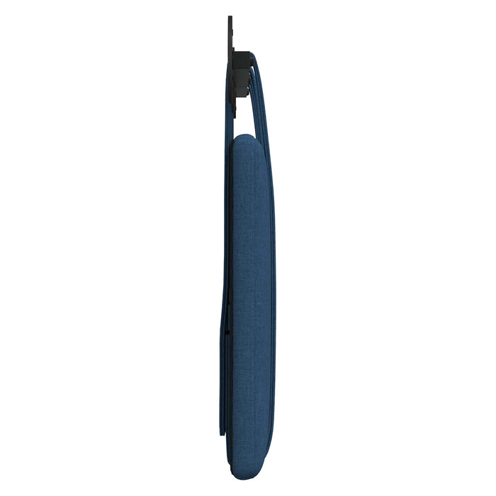 Cap de pat suspendat Simplu albastru 150 x 55 x 5 cm țesătură - WALTI WALTI