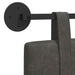 Cap de pat suspendat Pe perete Negru 150 x 55 x 5 cm PU antic - WALTI WALTI
