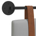 Cap de pat suspendat Simplu Gri nori 150 x 55 x 5 cm PU antic - WALTI WALTI