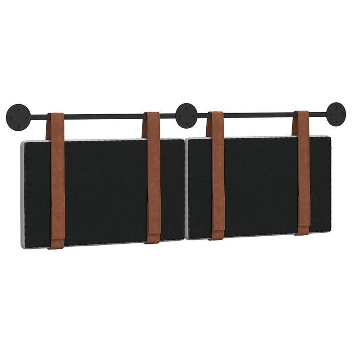 Cap de pat suspendat Simplu Gri nori 150 x 55 x 5 cm PU antic - WALTI WALTI