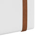 Cap de pat suspendat Pe perete Alb 150 x 55 x 5 cm PU antic - WALTI WALTI
